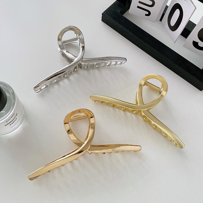 135cm Vintage Stylish Alloy Hair Claw Clip For Women Ideal For Fashionable Hair Accessories