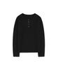 Banwonateullie A3571 Essential Henley Neck T-Shirt_Black