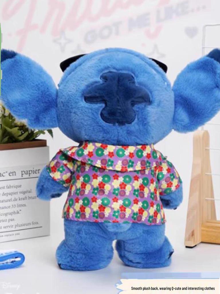 Disney Stitch Plush Toy - Adorable Backpack Pendant Doll
