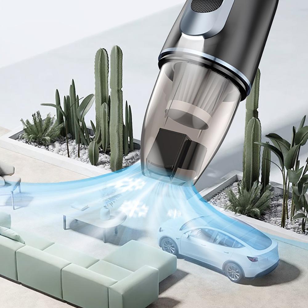 13600Pa High Pressure Car Vacuum Cleaner Portable Handheld Mini Vacuum Cleaner Cordless Strong Suction Car Cleaner For Home