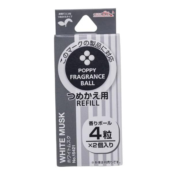 

Daiya Chemical Poppy FB Сменный блок Премиум Белый мускус 15421 1.5 grams серый