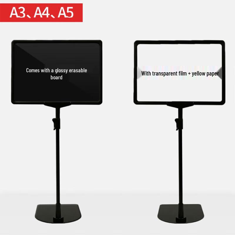 A4 Desktop POP Price Tag Display Stand