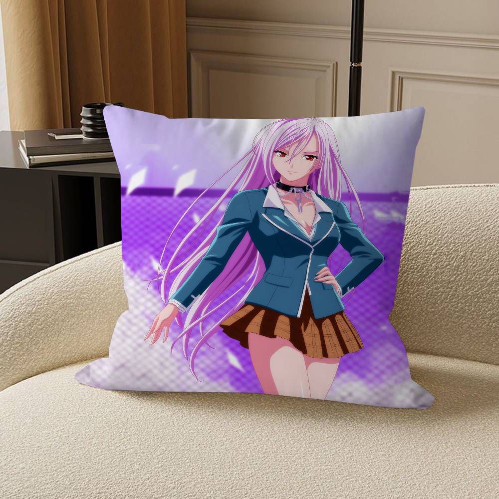 Anime R-Rosario Vampire Maple Design Cushion Cover Happy Autumn Harvest Decor Holiday Decorati Pillow Cover