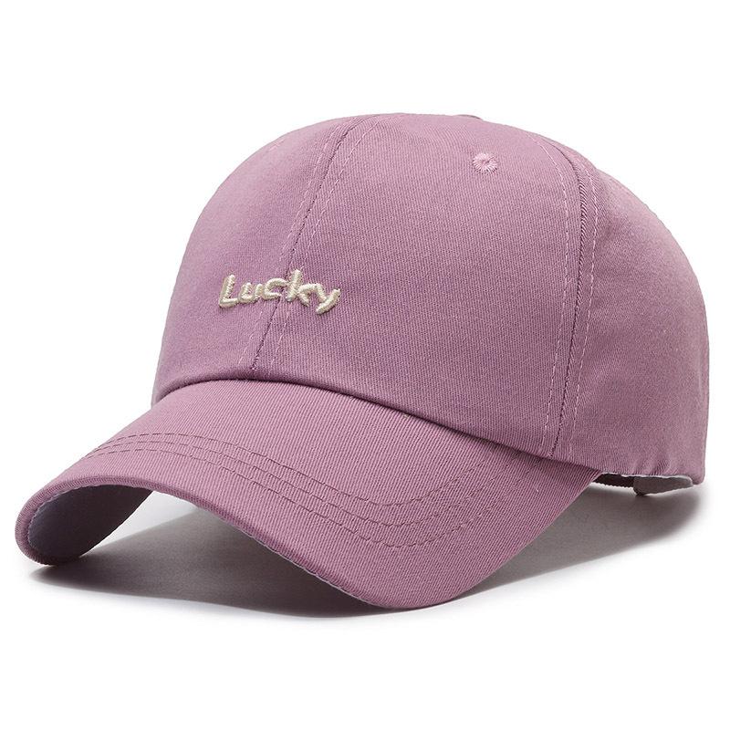 Women's Summer Small Letter Embroidered Baseball Cap Men's Outdoor Sun Hat Cap Visor Hats Fishing Hat Peak Cap