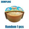 Dumpling Stress Balls Fidget Sensory Toy Simulation Food With Steamer Squeeze Dough Ball Stress Relief Hand Toy 1-5 Pcs