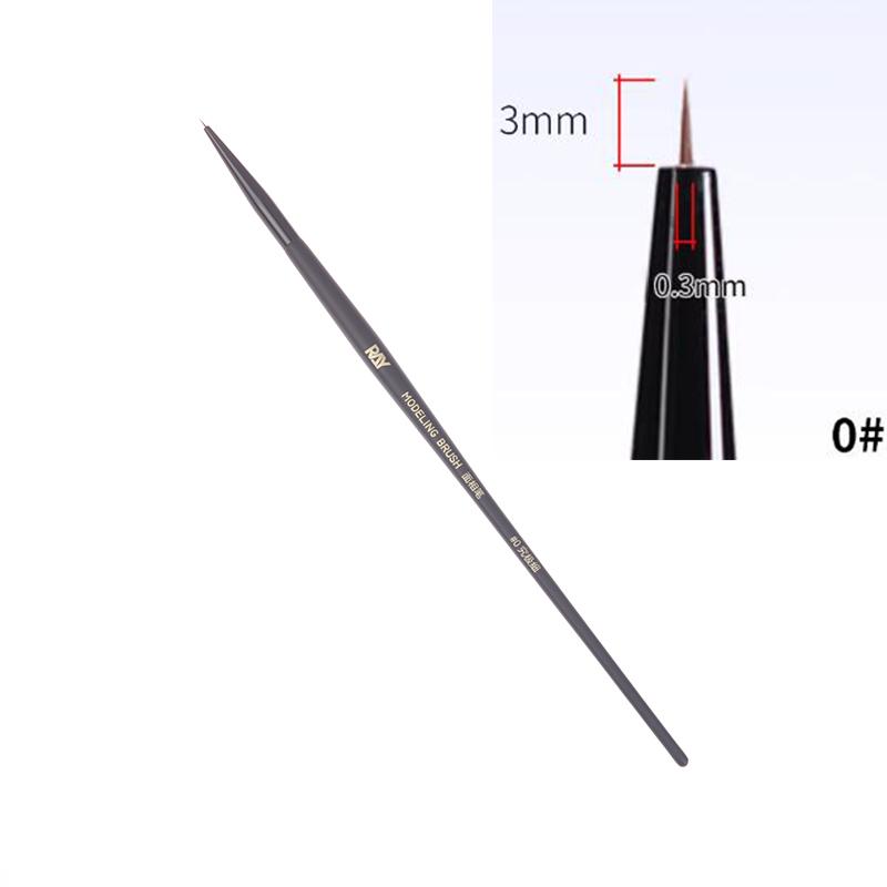 

Modeling Brushes Series Fine-Point / Flat / Dry Brush Functional Tool For Diy Model Building Collecting Kits