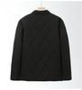Men's Winter Cotton-Padded Jacket for Seniors - Fleece-Lined, Thickened, Warm, Ideal for Dad or Grandpa