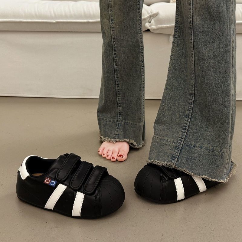 Advanced thick-soled autumn niche board shoes 22 new casual sports bread shoes 35