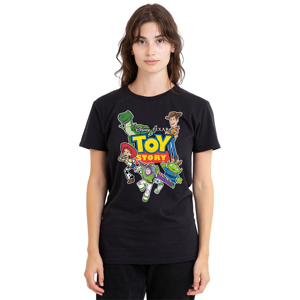 Toy Story Womens/Ladies Characters Cut Out T-Shirt