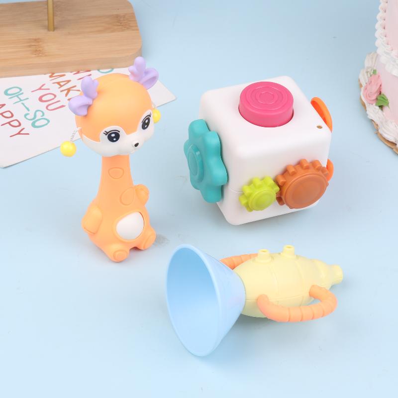 Baby Kieteltjes Speelgoed Voor Baby's 0-12 Maanden, Handmatig Gedraaide Kieteltjes Stokjes Miaojia Rammelaar Voor Pasgeborenen 0+ / Speelgoed Voor Pasgeborenen