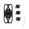 Shockproof Bike Phone Holder Stable Black Phone Holder Mount Quick Release for Wahoo/Garmin/Bryton Computer Mount Systems