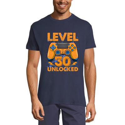 Herren Gaming T-Shirt Level 30 Unlocked – Gaming Gamer 30. Geburtstag T-Shirt