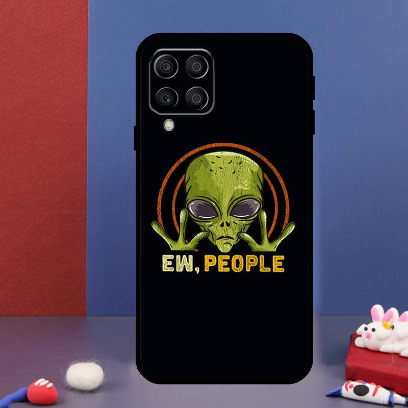Alien Martian UFO For Samsung Galaxy M31 M51 M33 M13 M23 M53 M15 M55 M14 M34 M54 M20 M30s M32 M52 Phone Case