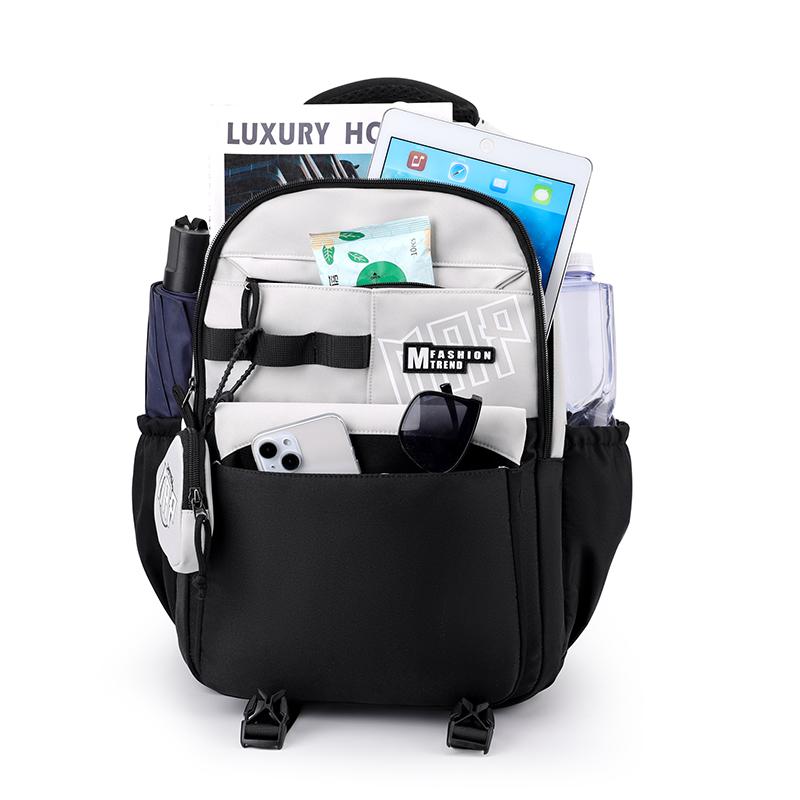 Stylish Urban Backpack with Multiple Pockets and Compartment