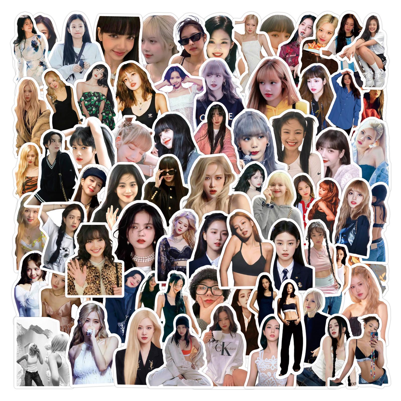 100 Blackpink Graffiti Stickers - Trendy DIY Décor for Water Bottles & Phone Cases