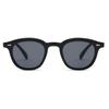 Round Vintage Sunglasses Woman Brand Designer Retro Rivet Sun Glasses Female Fashion Black Mirror Small Frame Oculos De Sol