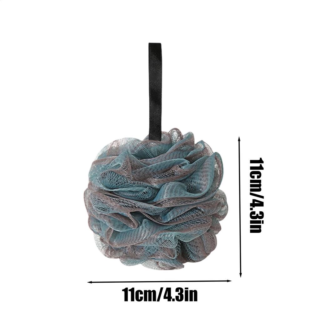 Shower Loofah Gentle Foaming Fine Mesh Washcloth Bath Loofah Teenager's Bath Foam Ball Exfoliating Shower Ball Loofah