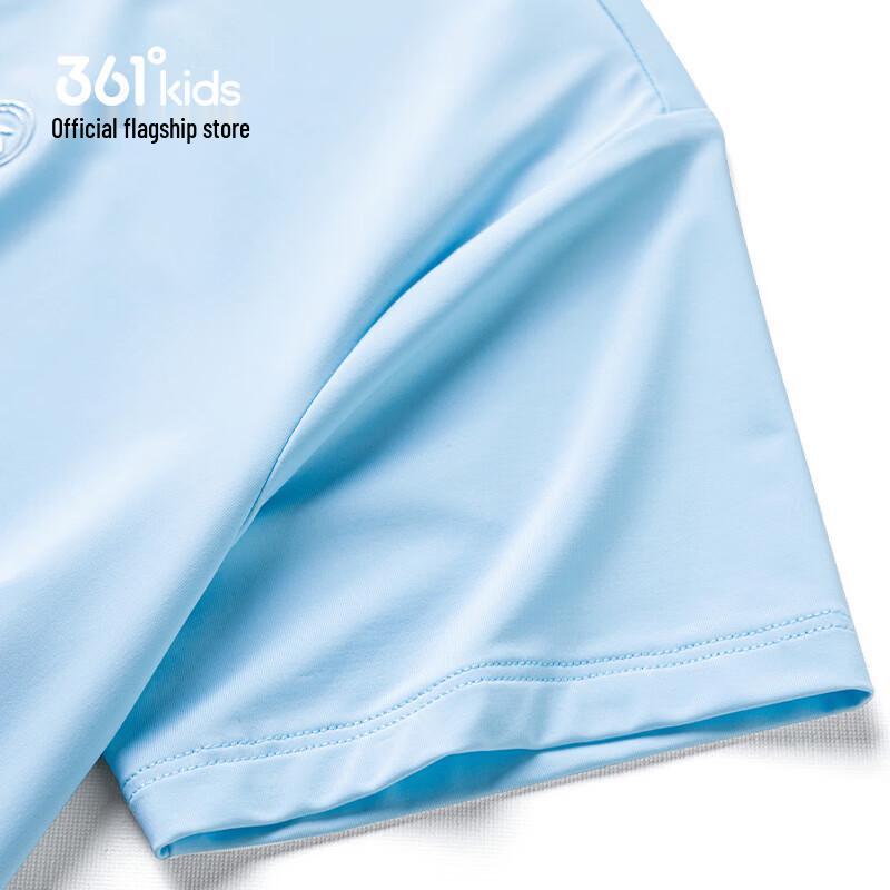 361° Girls' Summer Ice-Skin Breathable Short Sleeve T-Shirt K62421204