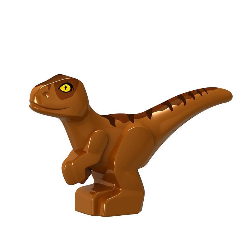

Dinosaur World Chase Tyrannosaurus Rex Spinosaurus StegosaurusColor Baby Building Blocks Accessories Toys for children gift 1pcs