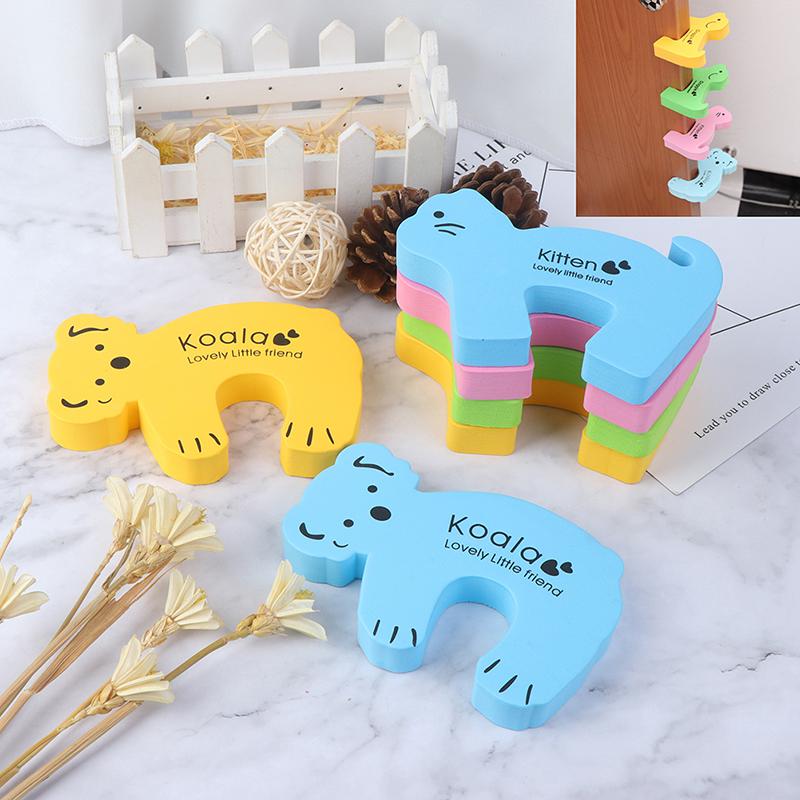 6X Baby Safety Animal Foam Door Jammer Guard Finger Protector Stoppers