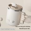 480ML  Stainless Steel Double Wall Insulated Coffee Mug With Handle Keeps Cold and Heat Thermal Mug Leak-proof Drinking Cup
