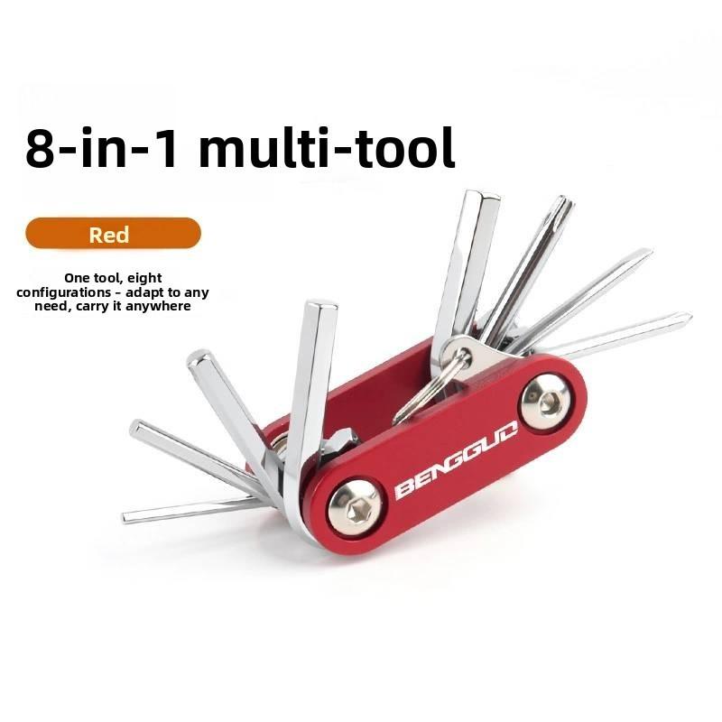 Bicycle Repair Tool Kit With Aluminum Alloy Case For Mountain And Road Bikes