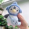 Cute Penguin Plush Keychain Soft Kawaii Cartoon Penguin with Hats Key Chain Bag Ornaments Super Soft Plushie Pendant Couple Gift