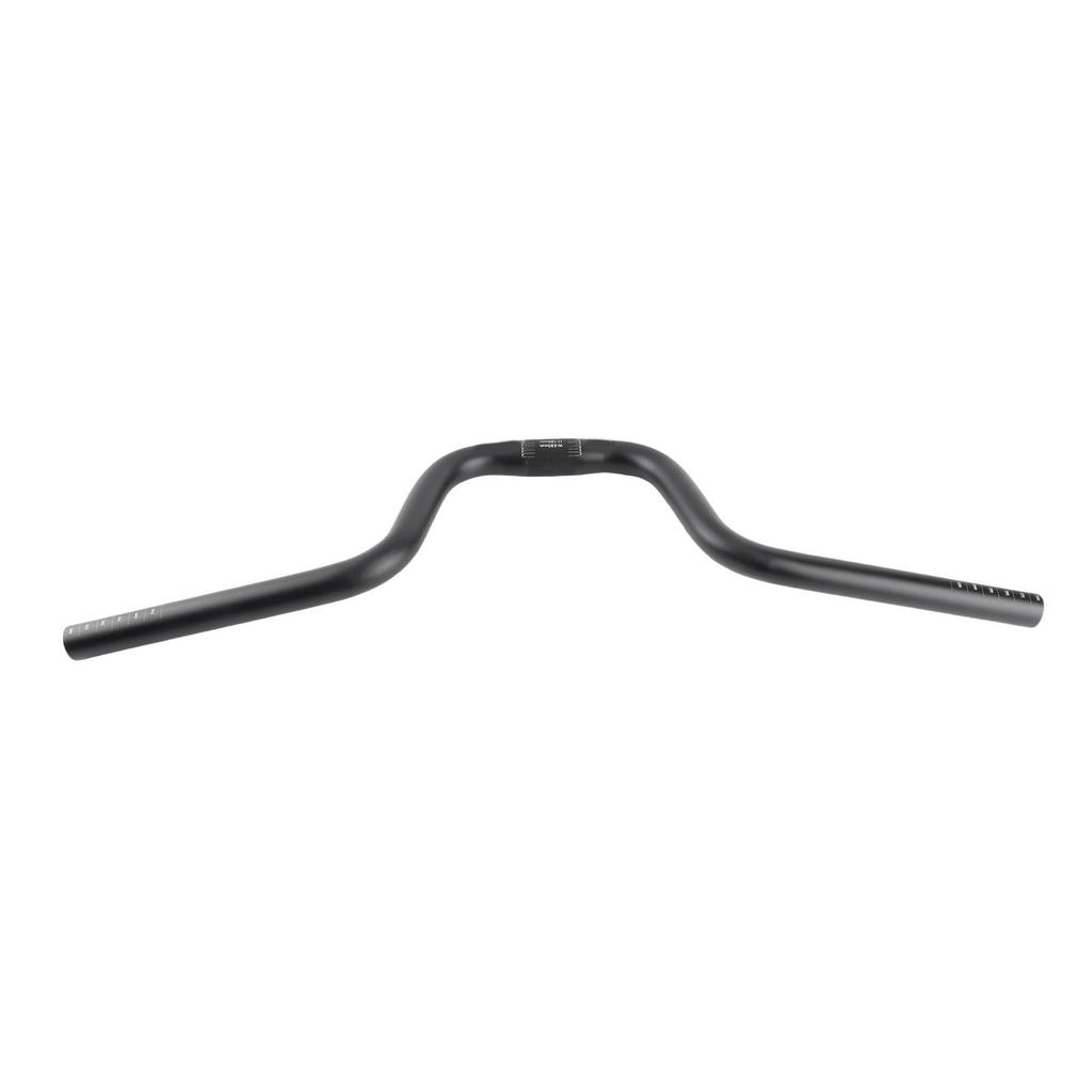 Lp Litepro Aluminum Alloy Bike Swallow Handlebar Bike Riser Handlebar for Brompton Black