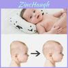 Breathable Cotton Baby Head Shaping Pillow For Side Sleepers With Cute Star And Fish Designs