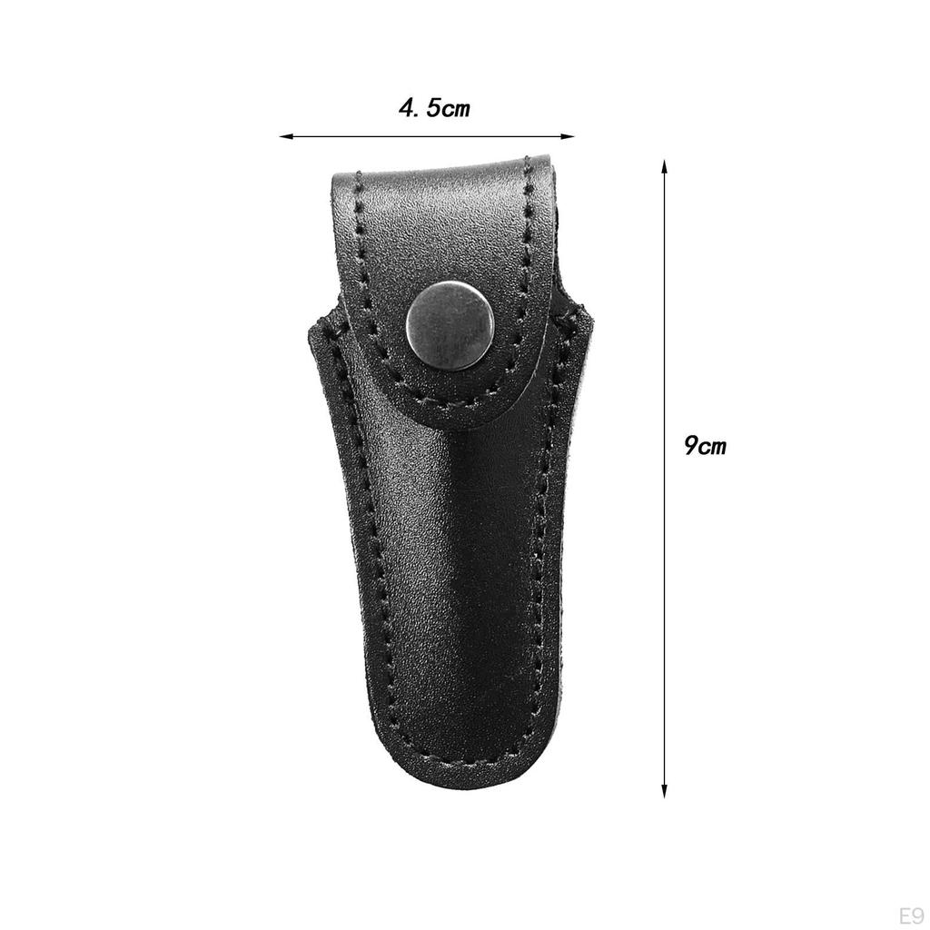 Mouthpiece Pouch Carrying Bag Shock Absorbing PU Pocket Buckle Closure Portable Saxophone