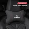 Car Headrest/Lumbar Support Car Neck Pillow Waist Cushion For Peugeot 508 607 406 407 307 206 301 408 208 3008 308 2008 207 107