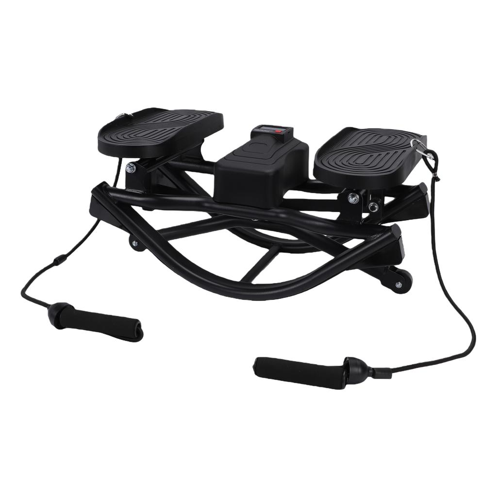 Stair Stepper with Bands Quiet HD Display Fitness Stepper for Exercising Hips Thighs Core Muscles