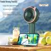 Portable Mini Folding Fan - Low Noise, Handheld for Outdoor & Office Use