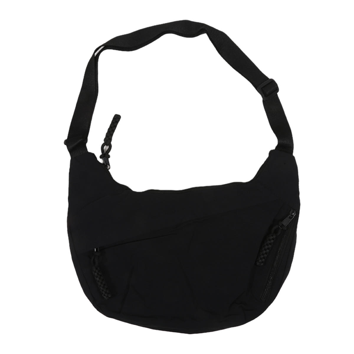 

1 шт. Новая высококачественная нейлоновая наплечная сумка большой вместимости женская сумка кроссбоди, сумка-мессенджер, повседневная универсальная сумка, сумочка, тоут, сумка-хобо чёрный