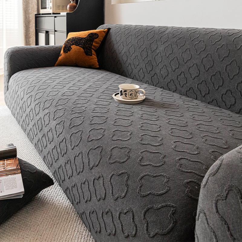 Creme Wind Sofaüberzug 2025 Vier Jahreszeiten Neu Kratzfest Katze Rundumbezug Universeller Sofa-Schutzbezug