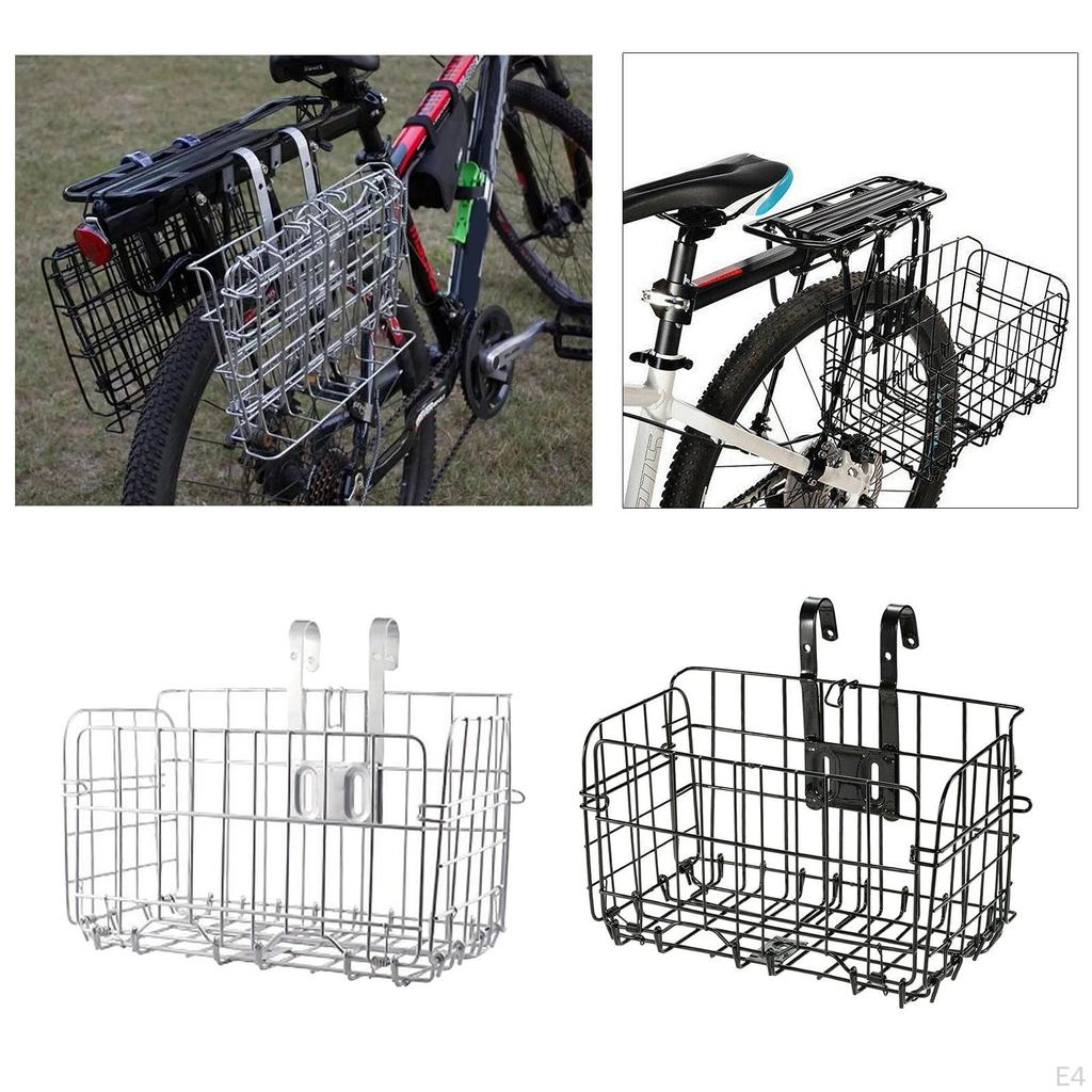 Basil Panier Vélo Pliable - Catania - 15L - noir