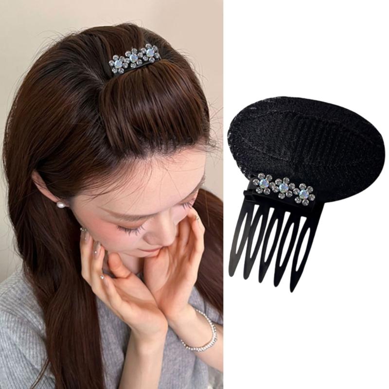 Volumizing Hair Clip Hair Pad Comb Insert For Flat Fine Thin Hair Styling Seamless Professional Clip
