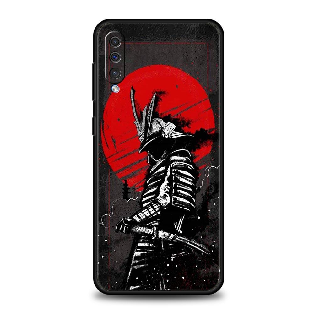 Japanese Bushido Samurai Phone Case For Samsung Galaxy A56 A36 A26 A34 A17 A16 A06 A14 A12 A54 A72 A22 A20e A52 A50 A40 A32Cover
