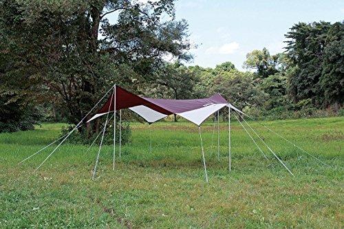 Captain Stag Tent/Tarp Sun Shelter Exgear Hexa Tarp 440UVUA-1064