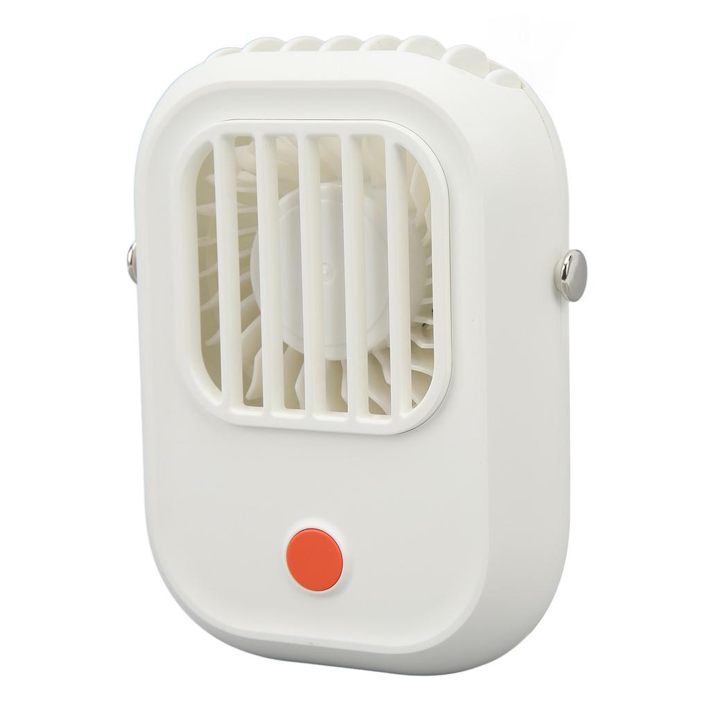 Hanging Neck Fan USB Rechargeable Bladeless Handheld Portable Neck Fan for Indoor Outdoor White