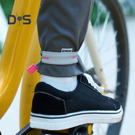 Cycling Pants Reflective Band High Visibility Elastic Adjustable Men Women Night Running Warning Leg Ankle Strap Cycling Accessories