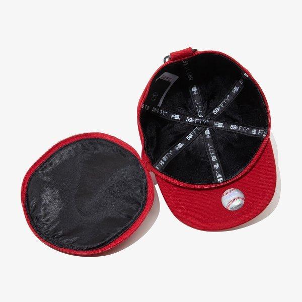 Bolsa para Celular Porta-Moedas Capa de Boné New Era Boston Red Sox Escarlate 15122082