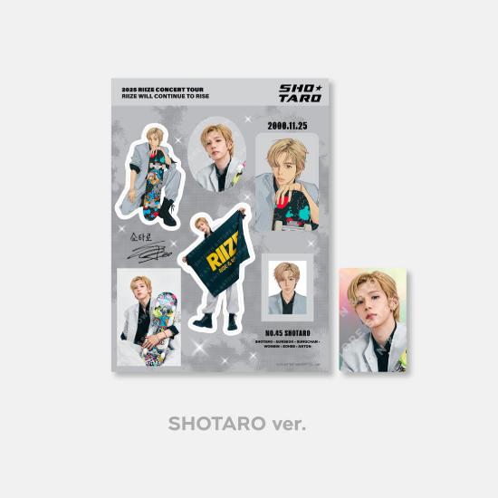 

Предзаказ 2025 RIIZE Концертный тур RIIZING LOUD в Сеуле Съемная наклейка SHOTARO