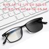 Women Men Photochromic Glasses Chameleon Change Color Rectangle Goggles 0 -0.5 -1.0 -1.5 -2.0 To -6.0