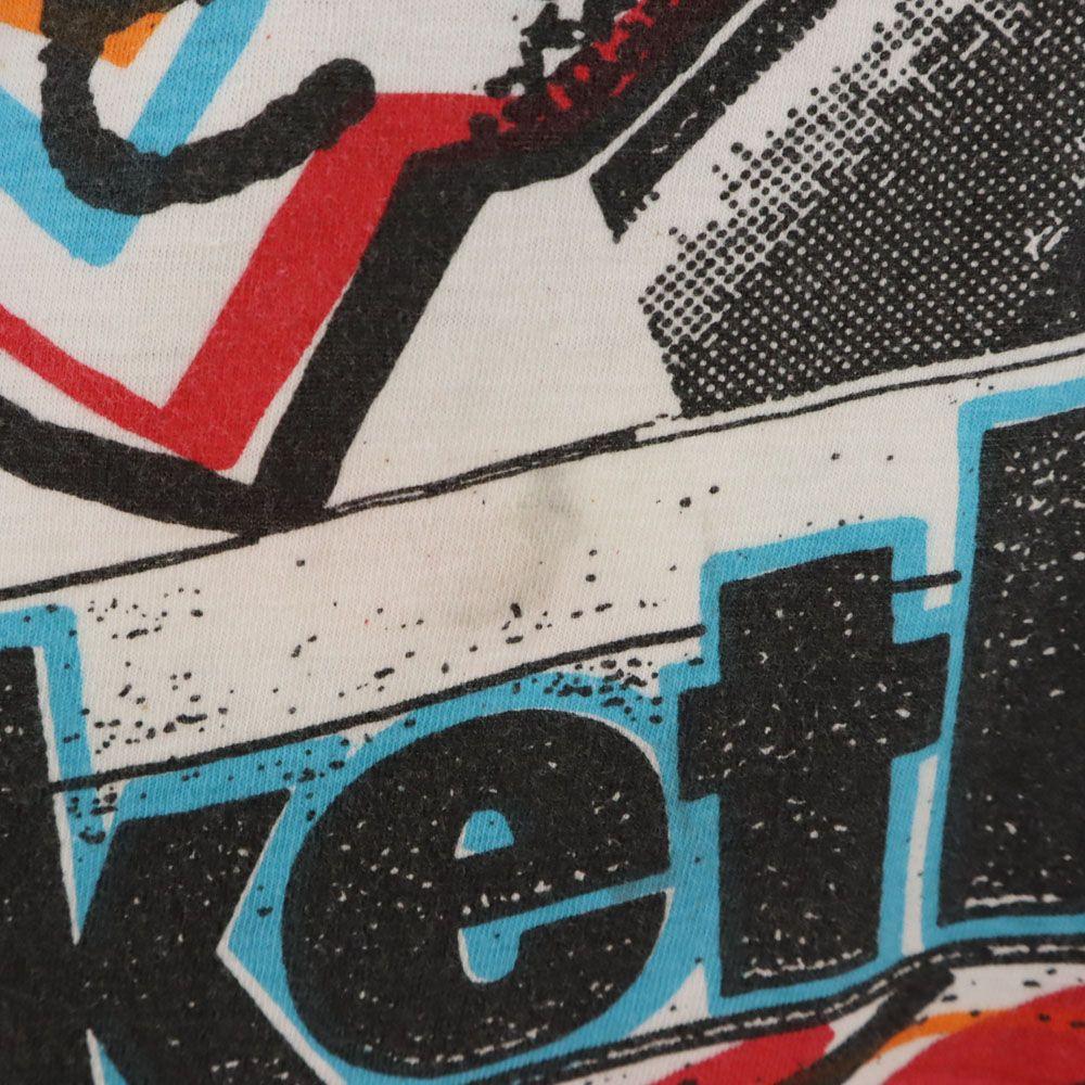 MAGIC JOHNSON TS 90s NBA Chicago Bulls double-sided printing Short sleeve T-shirt Men's Used