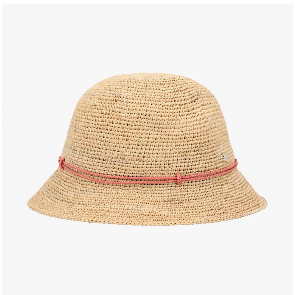 Helen Kaminski Bucket Hat Nugo Tropical Metal Logo Cloche Hat50136