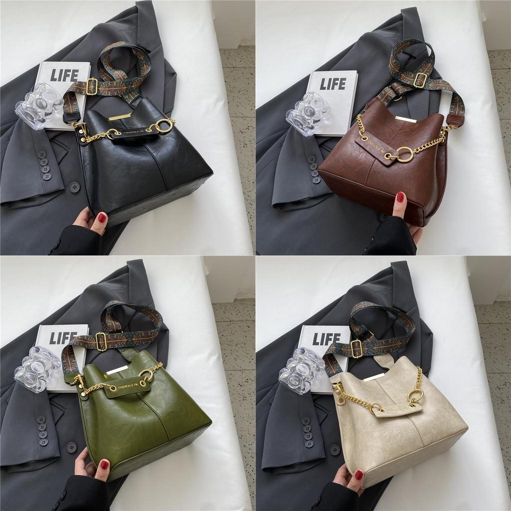 Stylish High-quality Large Capacity Women's Bag 2023 New Fashion Shoulder Crossbody Bucket Bag