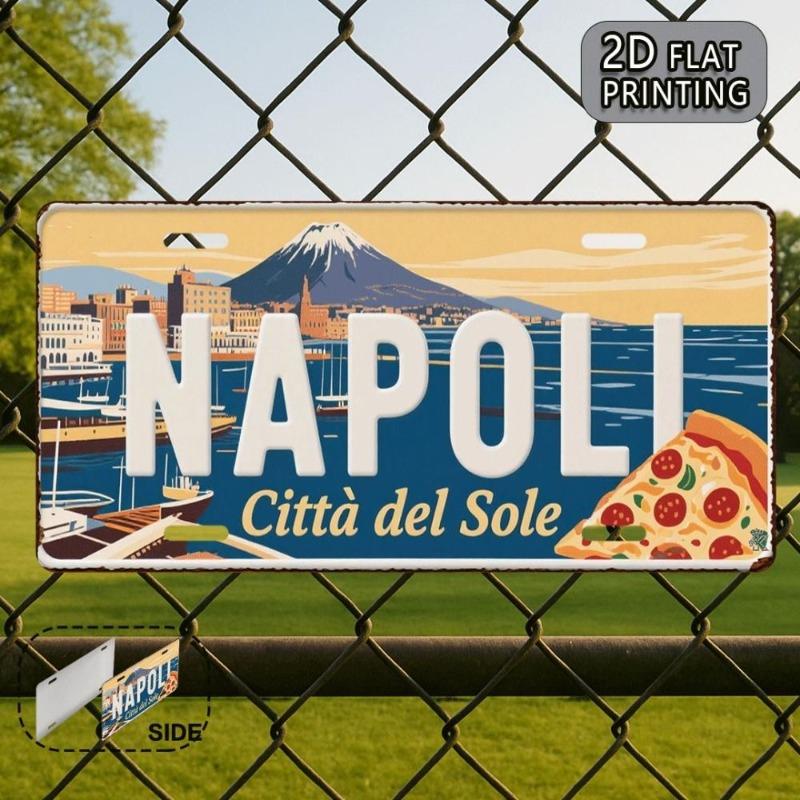 Metal Wall Sign Home Decor 15x30cm