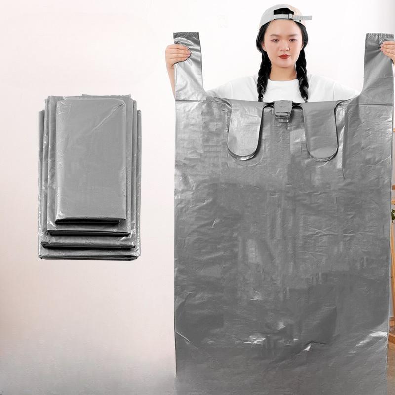 Umzugspackbeutel, Sortierbeutel mit großem Fassungsvermögen, Einweg-Baumwollquilts, Aufbewahrungsbeutel für Kleidung, Umzugsplastiktüten