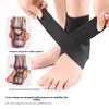 Elastic Ankle Support Wrap Cross Strap Sports Bandage for Running Cycling Mountaineering Jumping Pressure Relief